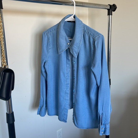 Chambray Shirt beaded detail - Picture 5 of 5